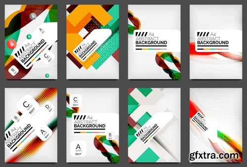 Vector - Set of Flyer Templates, Business Web Layouts