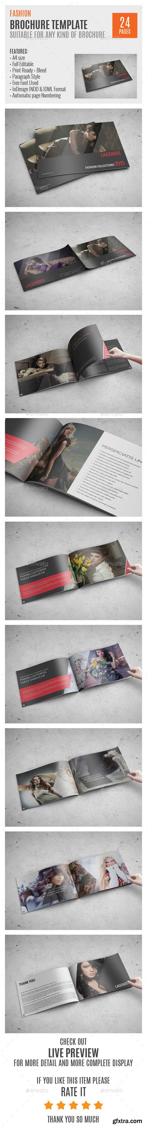 GraphicRiver Fashion A4 InDesign Brochure Template 0040 10374238