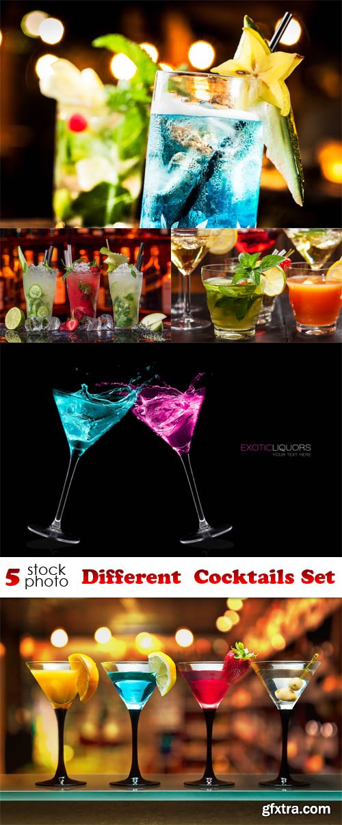 Photos - Different Cocktails Set