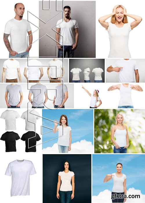 Stock Photos - T-shirt 8, 25xJPG