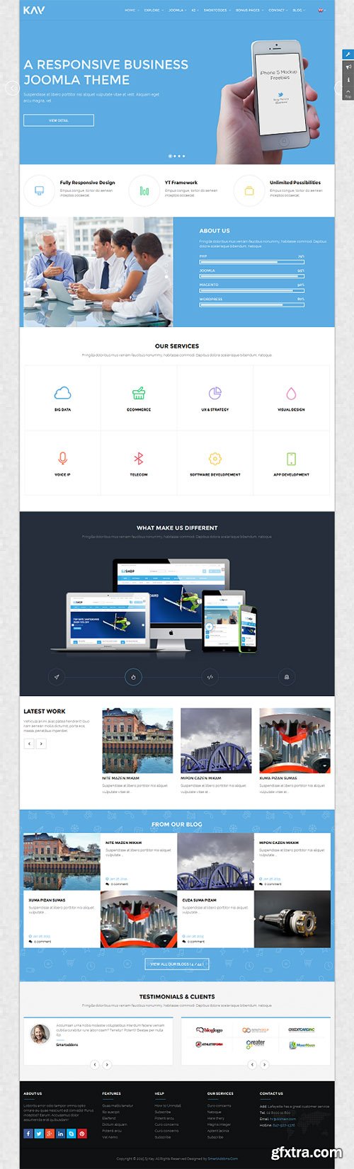 SmartAddons - SJ Kay v1.0.0 - Responsive Joomla 3.x Template