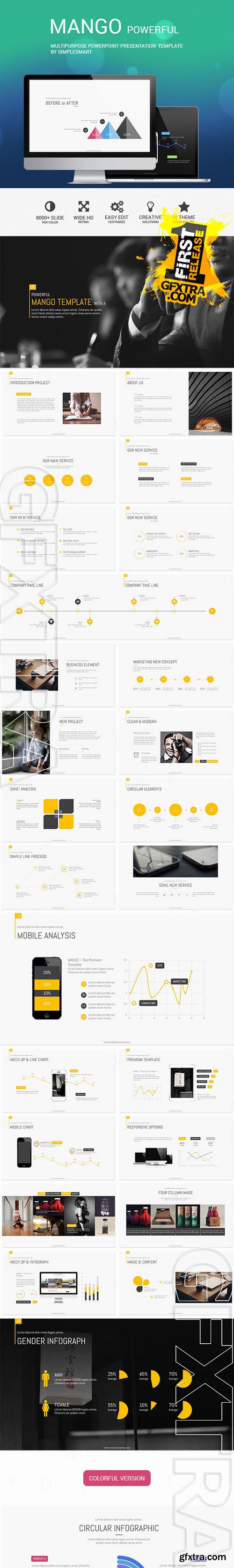 ManGo - Presentation Template - GraphicRiver 9092261