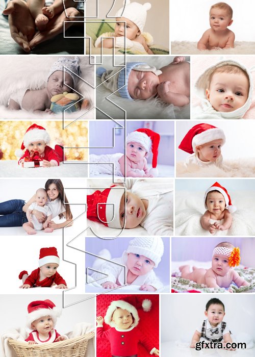 Stock Photos - Happy kids 9, 25xJPG