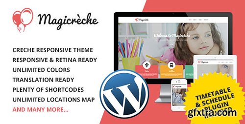 ThemeForest - Magicreche v3.1 - Responsive Creche WordPress Theme