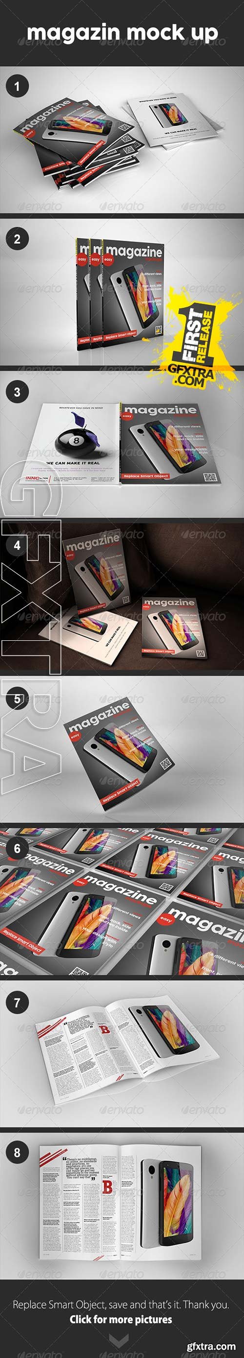 GraphicRiver - Magazin Mock Up 8438526