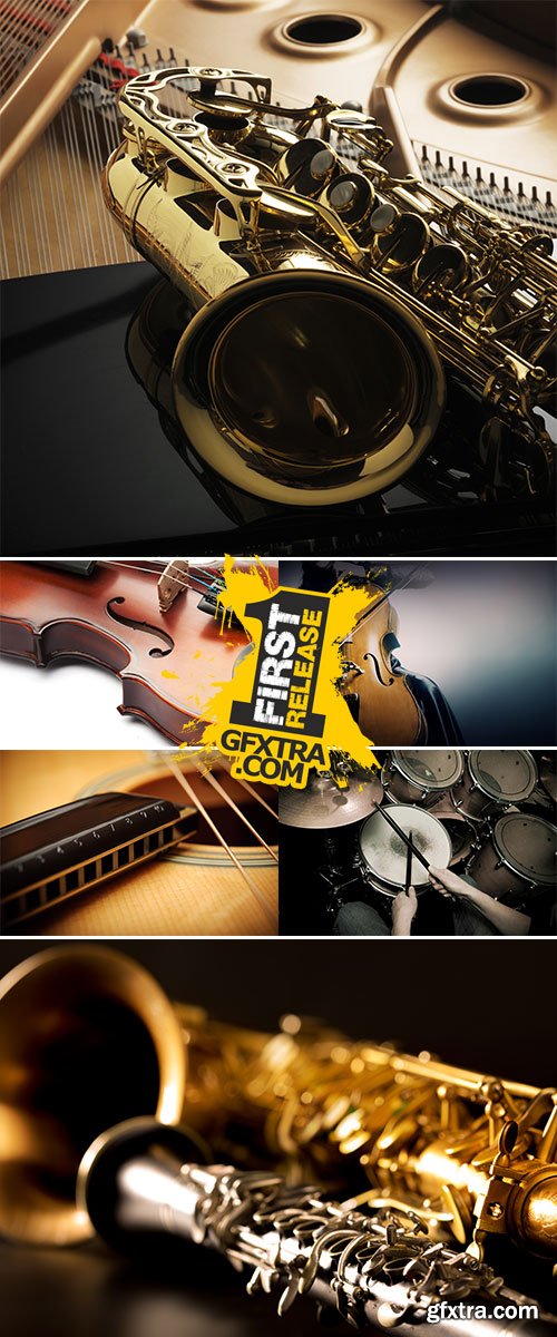 Stock Photo Music instruments