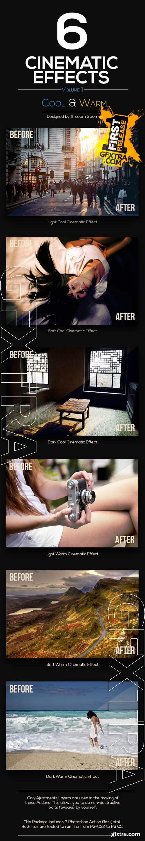 6 Cinematic Effects - GraphicRiver 10318805