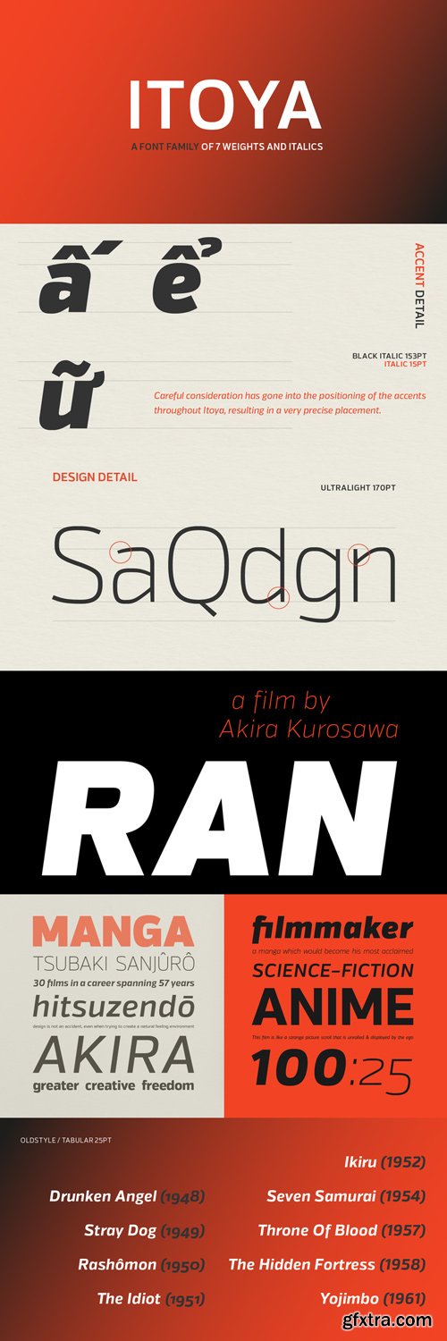 Itoya Font Family $235