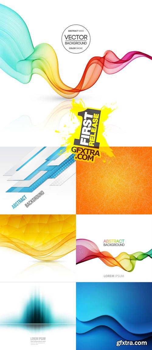 Abstract Vector Backgrounds Mix