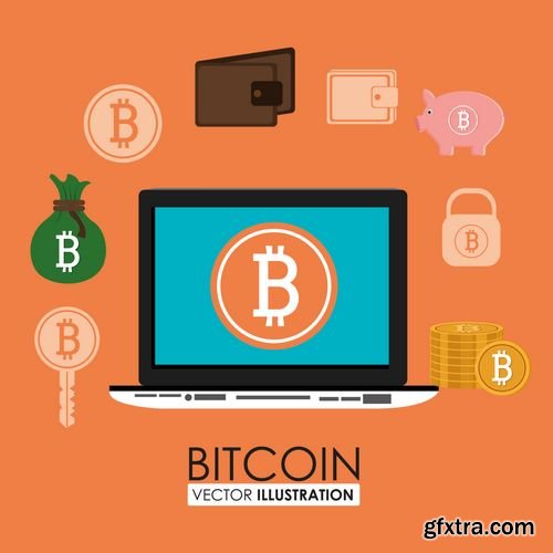 Vector - Money Design - Bitcoin