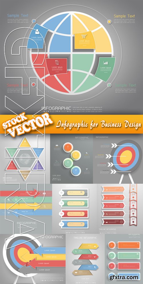 Stock Vector - Infographic for Business Design