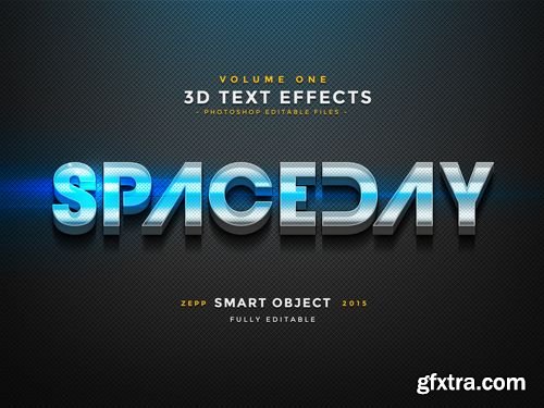 3D Text Effects Vol.1 - GraphicRiver 10156254