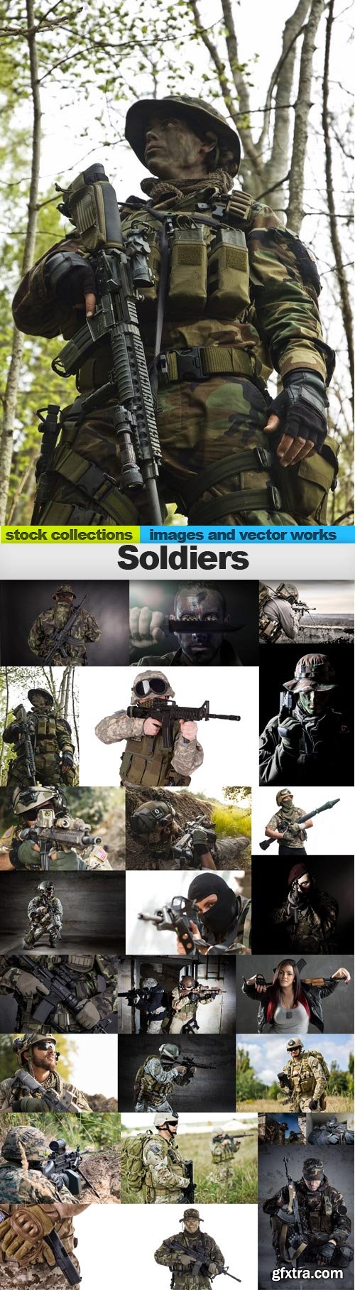 Soldiers, 25 x UHQ JPEG