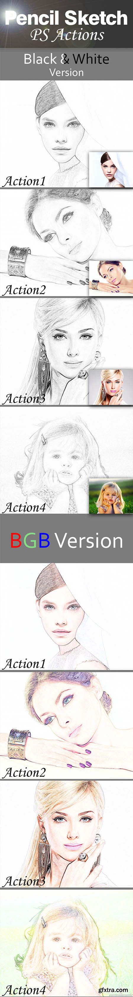 GraphicRiver - Pencil Sketch Actions 10365691