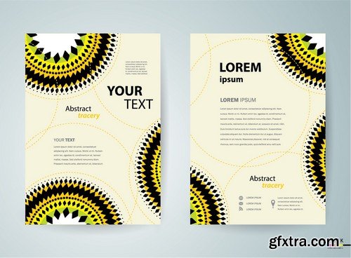 Stock Vectors - Business Flyer Template 5, 25xEPS