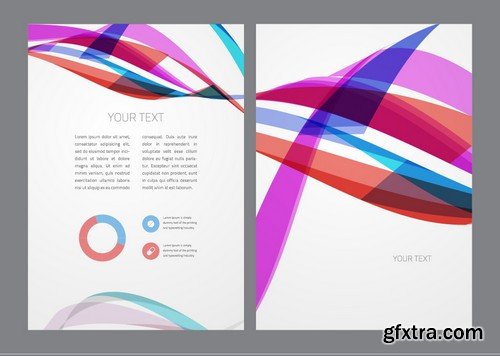 Stock Vectors - Business Flyer Template 5, 25xEPS