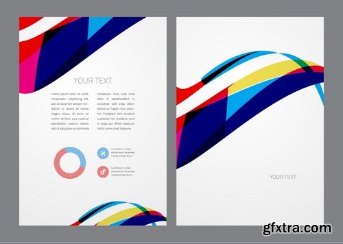 Stock Vectors - Business Flyer Template 5, 25xEPS