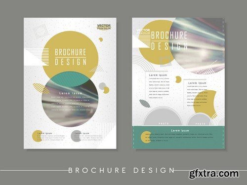 Stock Vectors - Business Flyer Template 5, 25xEPS