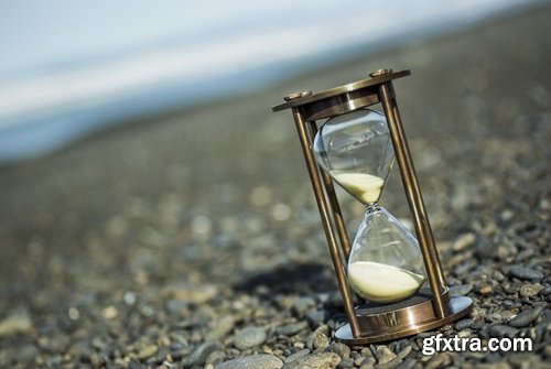 Collection hourglass on the natural landscape 25 HQ Jpeg