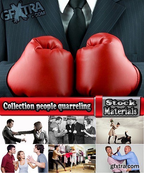 Collection people quarreling and fighting are under stress 25 HQ Jpeg