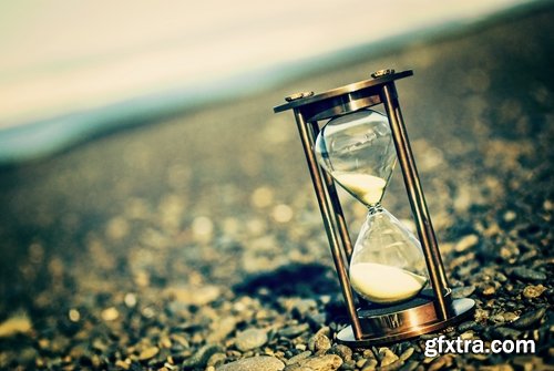 Collection hourglass on the natural landscape 25 HQ Jpeg