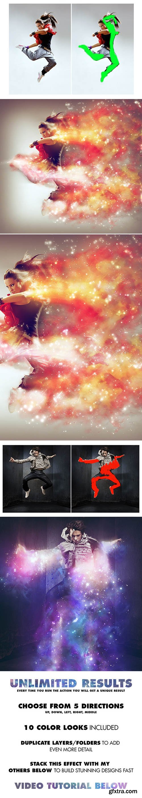 GraphicRiver Cosmic Photoshop Action 10434544