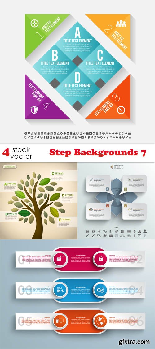 Vectors - Step Backgrounds 7