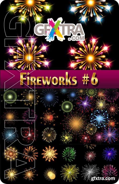 Fireworks #6 - Stock Vector