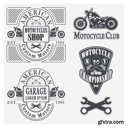 American Chopper Logos - 25x EPS