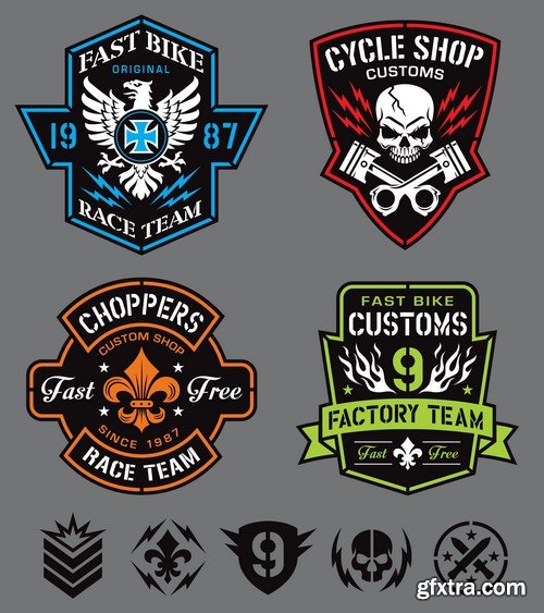 American Chopper Logos - 25x EPS