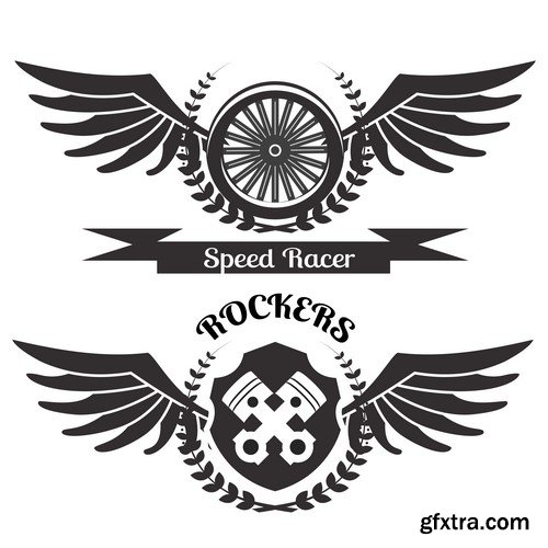 American Chopper Logos - 25x EPS