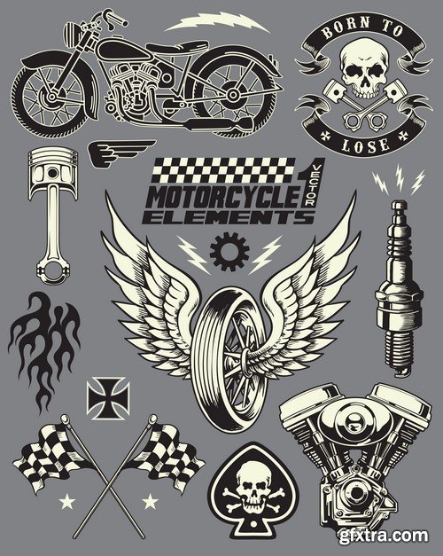 American Chopper Logos - 25x EPS