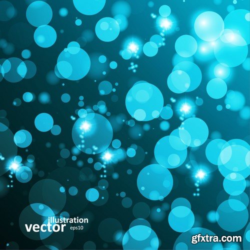 Futuristic Vector Backgrounds - 25x EPS