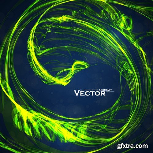 Futuristic Vector Backgrounds - 25x EPS