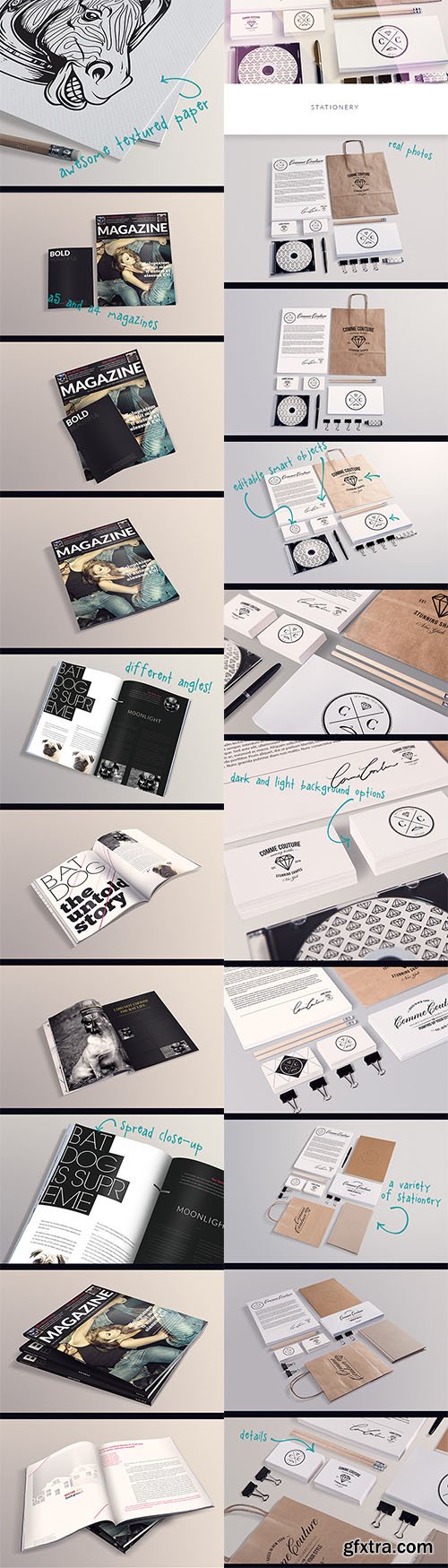 The Super Premium Photoshop Mock-Ups Collection