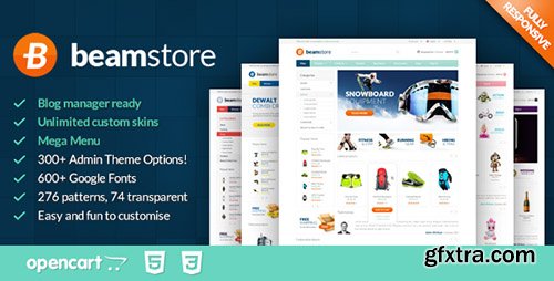 ThemeForest - BeamStore v2 - Responsive Multipurpose Opencart Theme