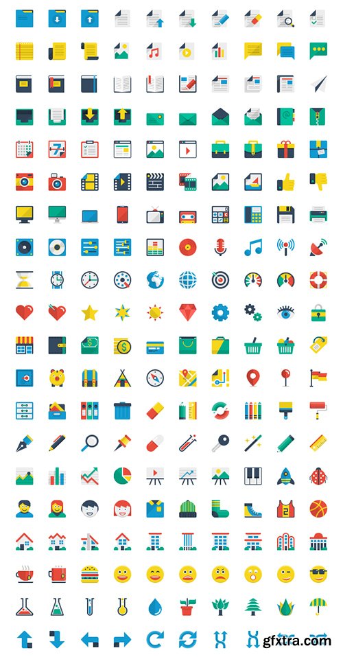 PixelBazaar Icon Bundle: 900 Premium Vector Icons