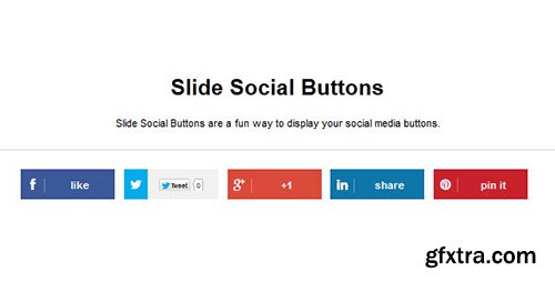 CodeCanyon - Slide Social Buttons v1.0 - Flexible and Responsive Button - 10060208