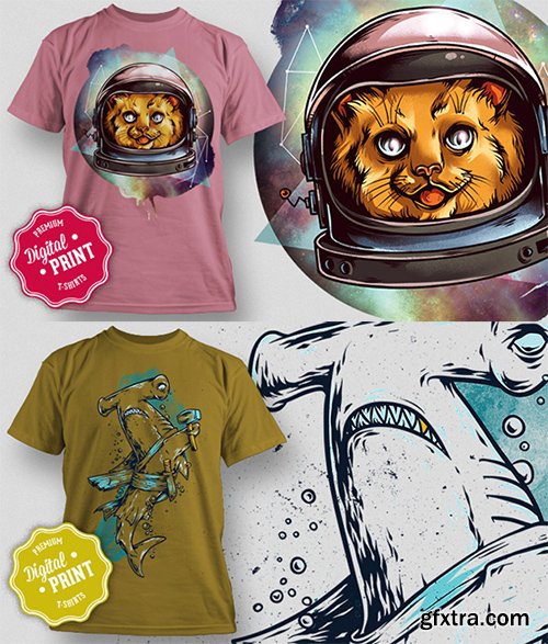 30 Amazing Vector T-shirt Designs