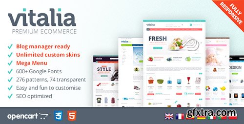 ThemeForest - Vitalia v2.1 - Responsive OpenCart Template