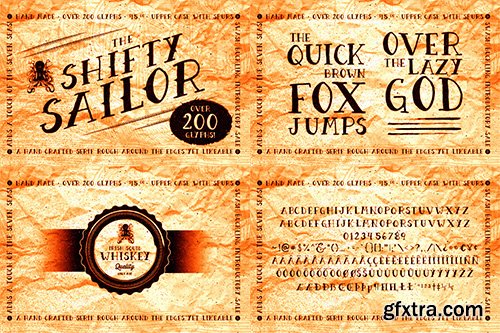 CM Clearance Bundle 4 Fonts 12 Logos 191252