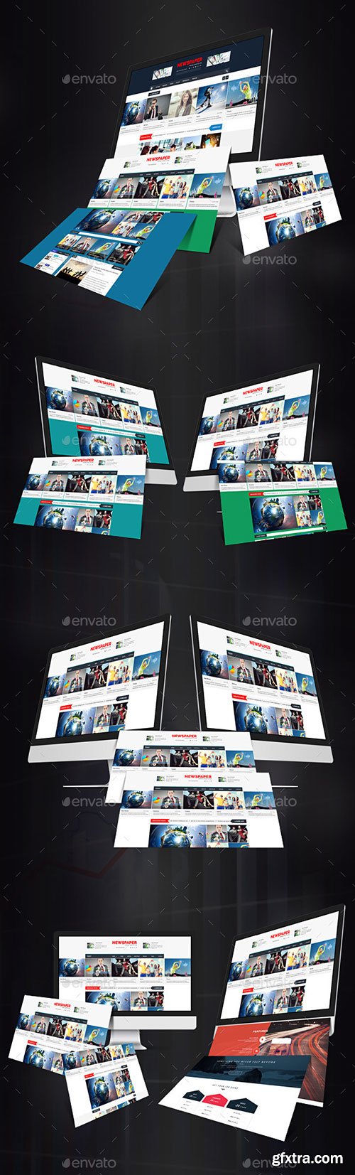 GraphicRiver - Web-App Showcase Mockups 10409395