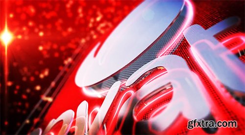 Videohive Lighted Glass Logo Reveal 8850023