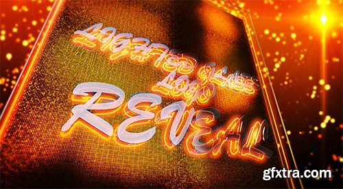 Videohive Lighted Glass Logo Reveal 8850023