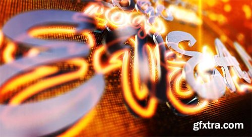 Videohive Lighted Glass Logo Reveal 8850023