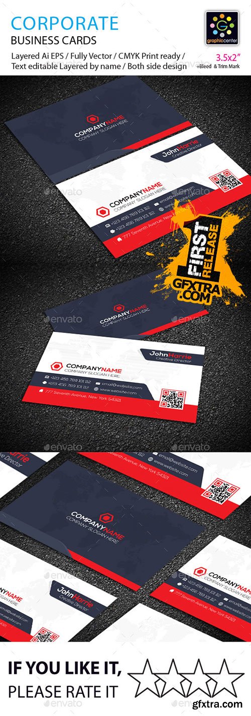 GraphicRiver - Corporate Business Card 10416109