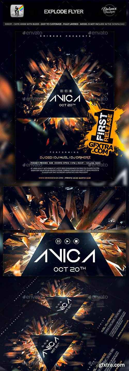 GraphicRiver - Explode Flyer 10426197