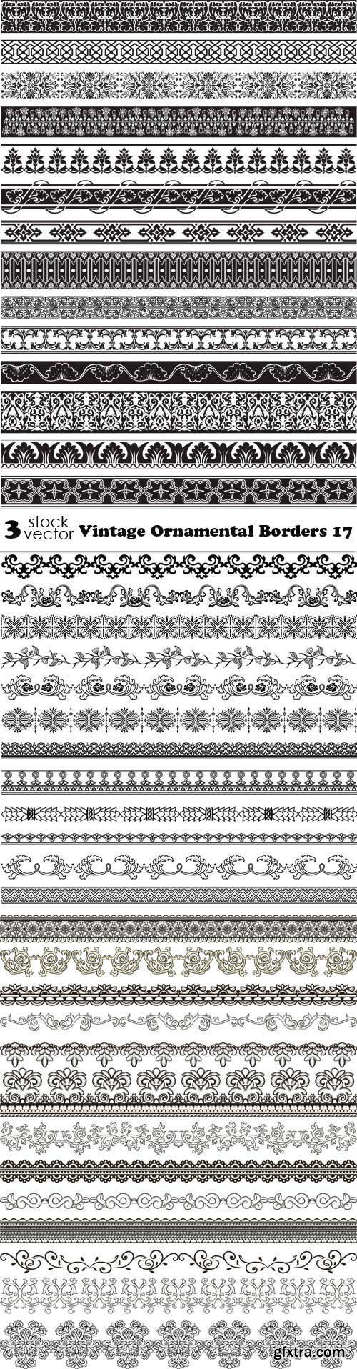 Vectors - Vintage Ornamental Borders 17