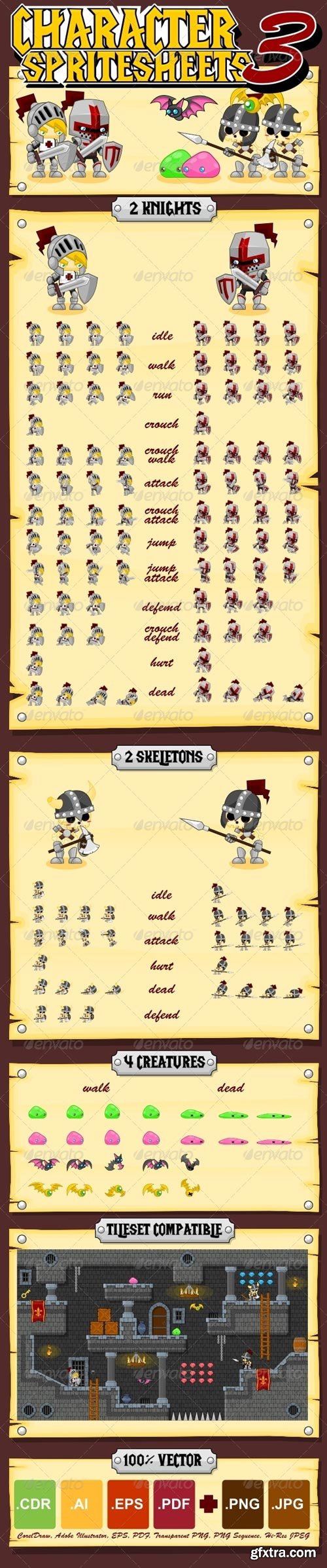 GraphicRiver - Characters Spritesheet 3