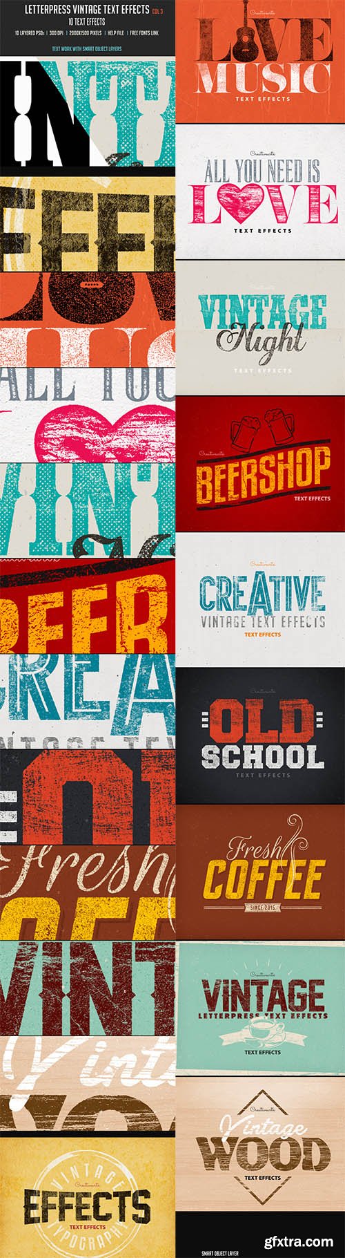 GraphicRiver - Letterpress Vintage Text Effects 3 10461365